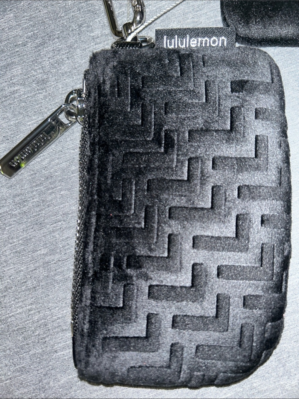 lululemon athletica Black Dual Pouch Key & Card Wristlet - Picture 4 of 6